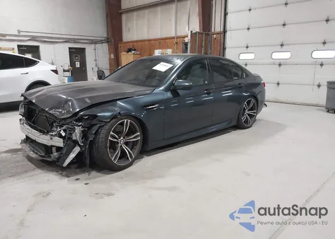2014 BMW M5 from USA, damaged, VIN WBSFV9C50ED097796